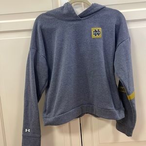 Notre Dame under armour hoodie